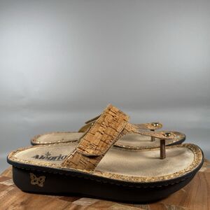 S Alegria Carina Cork Flip Flop‎ Sandals Womens EU 39 US 9